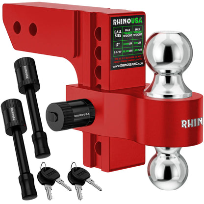 Heavy Duty Adjustable Drop Hitch