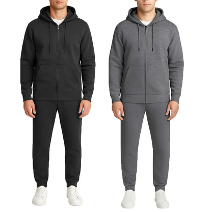 Fleece Zip Hoodie & Jogger Set