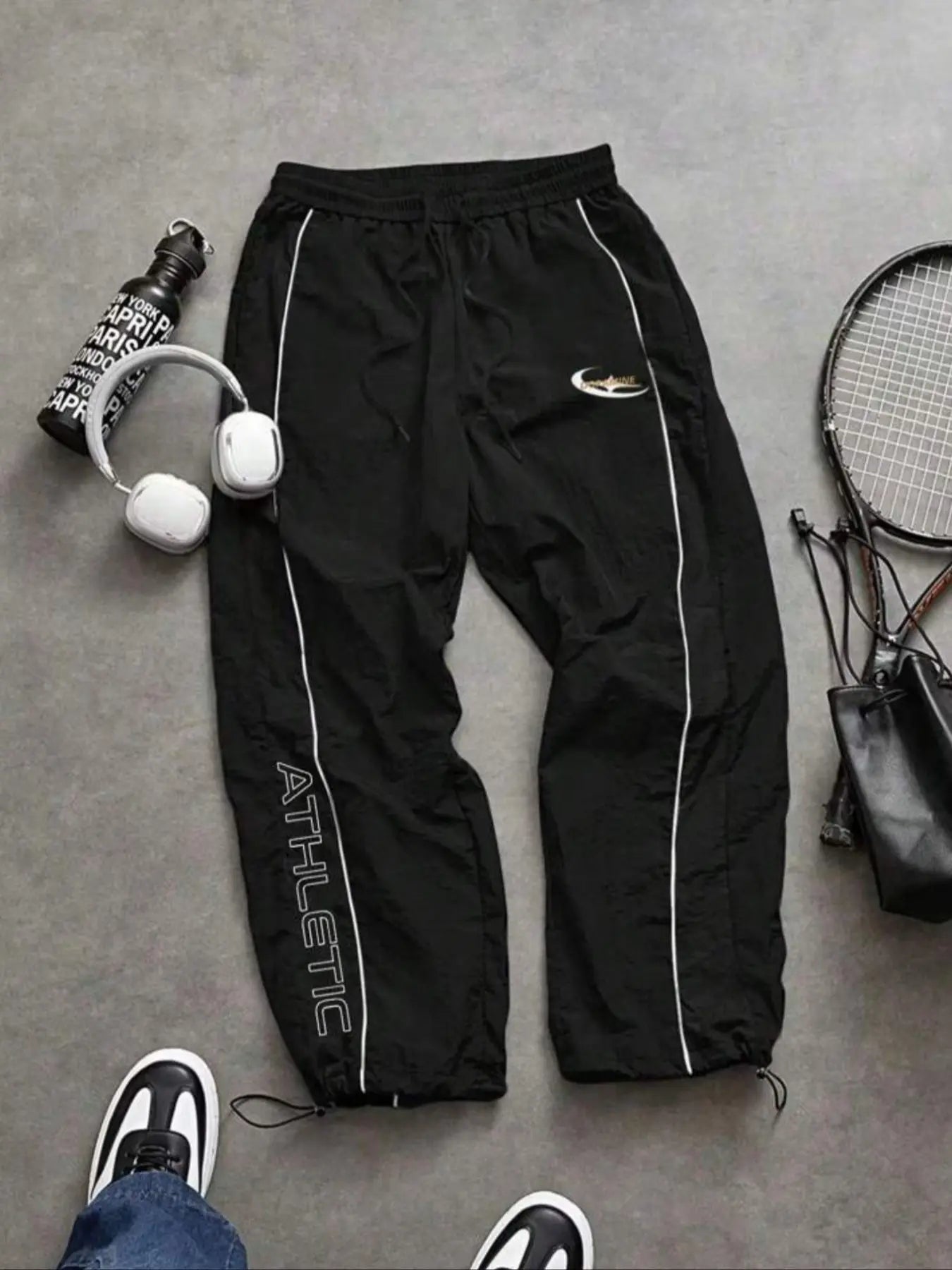 Men's Printed Athleisure Jogger Pants