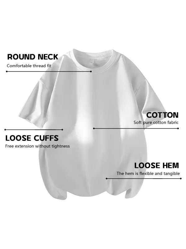 Men's 100% Cotton Crew Neck T-Shirts 3-Pack