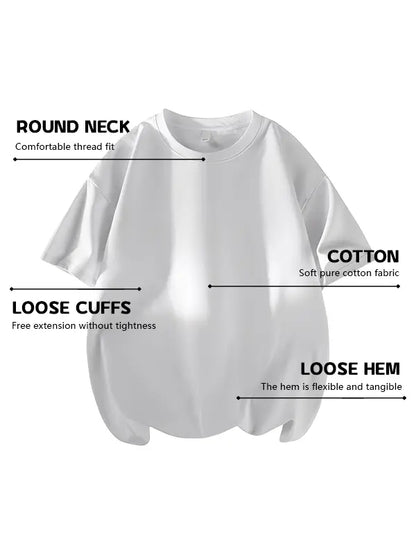 Men's 100% Cotton Crew Neck T-Shirts 3-Pack