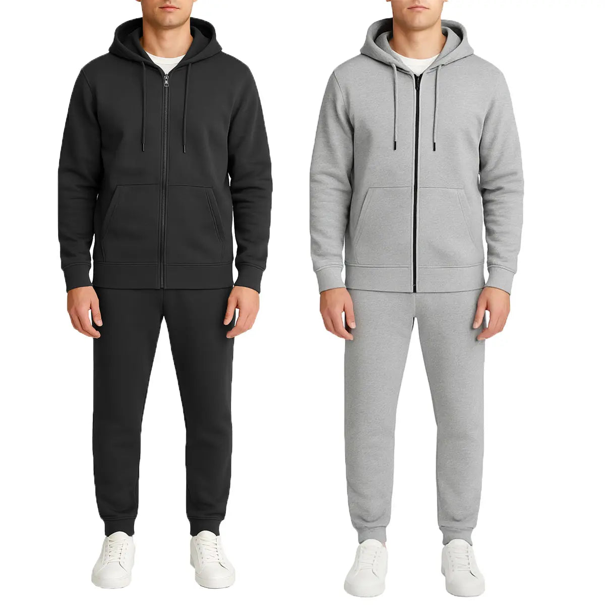 Fleece Zip Hoodie & Jogger Set