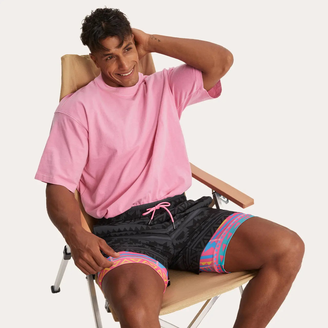 2-in-1 Lined Swim Shorts