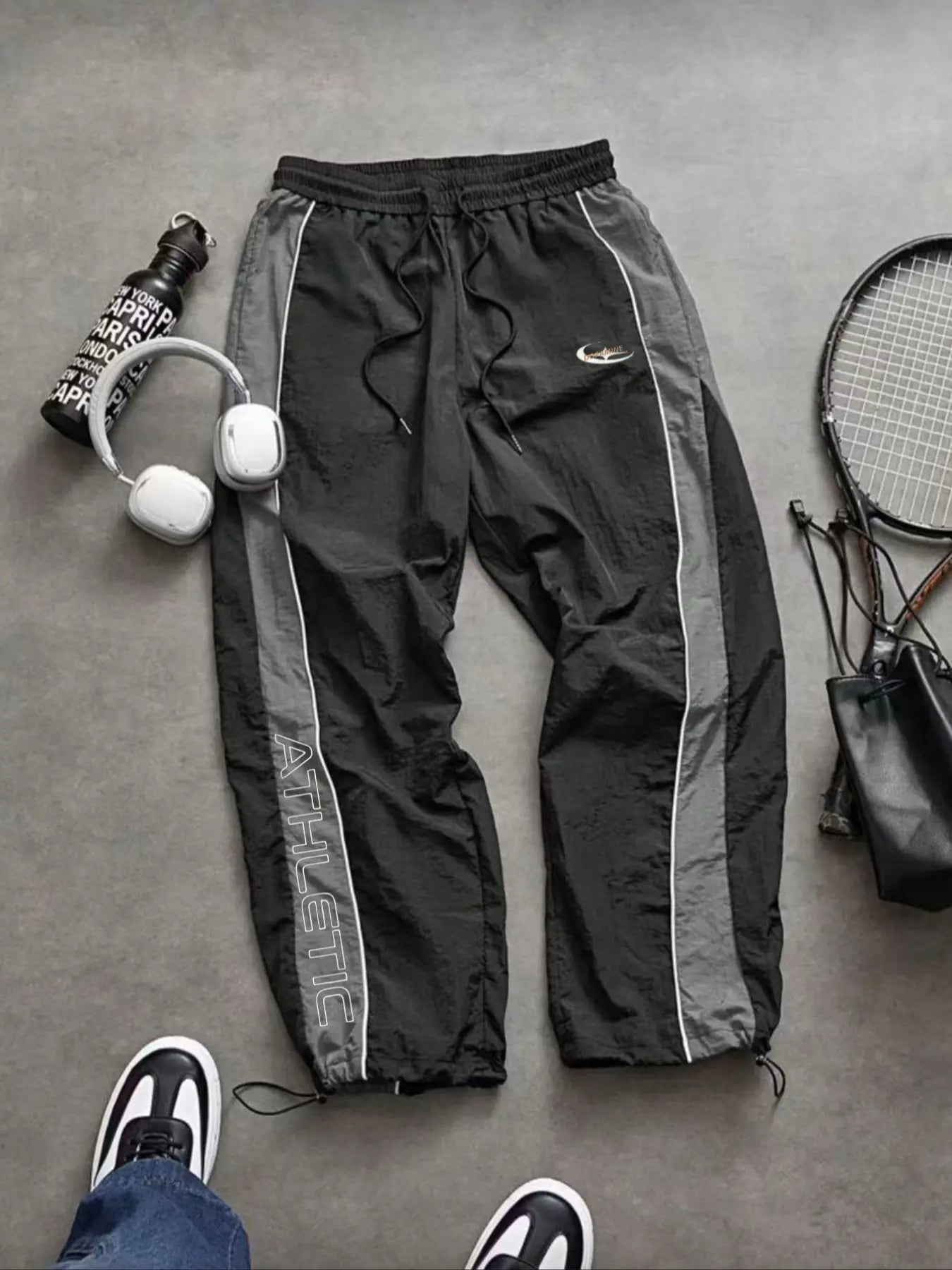 Men's Printed Athleisure Jogger Pants