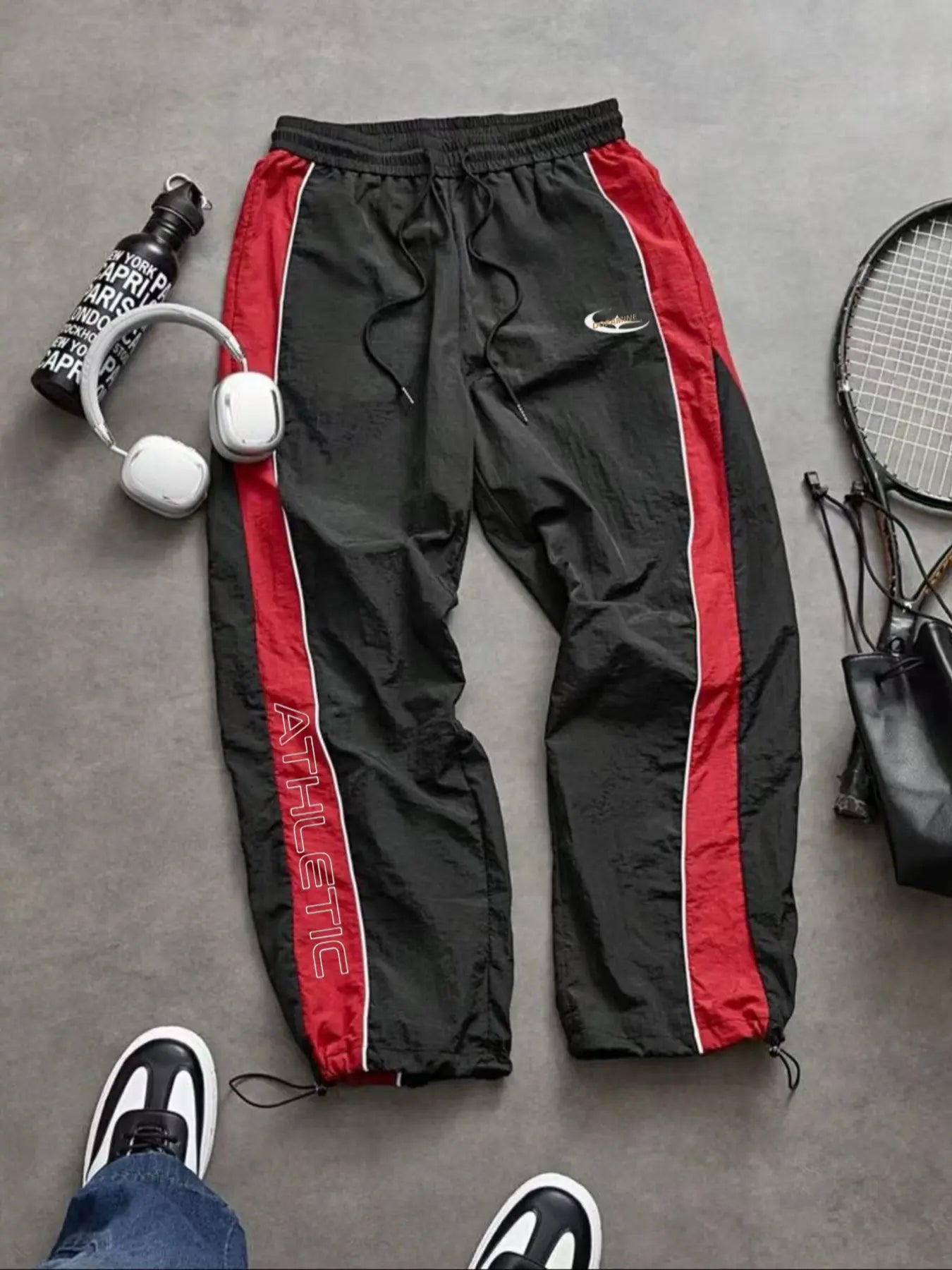 Men's Printed Athleisure Jogger Pants